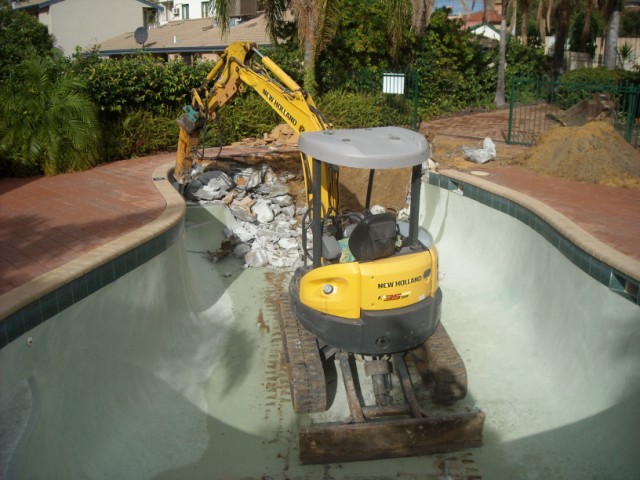 Challenges in Bay Area Pool Demolition
