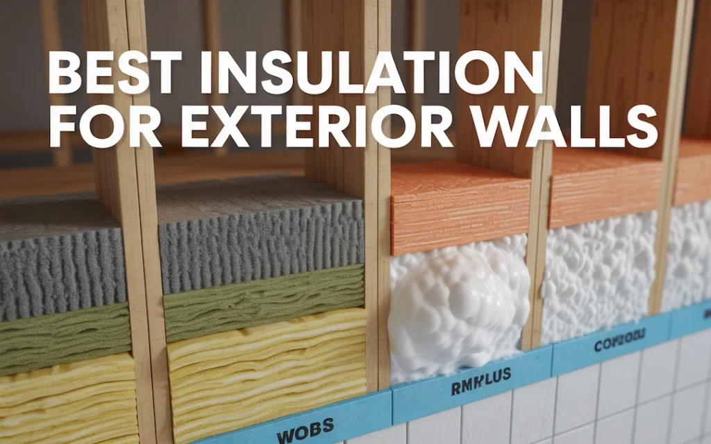 Best Insulation for Exterior Walls