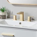 gold faucets for the bathroom